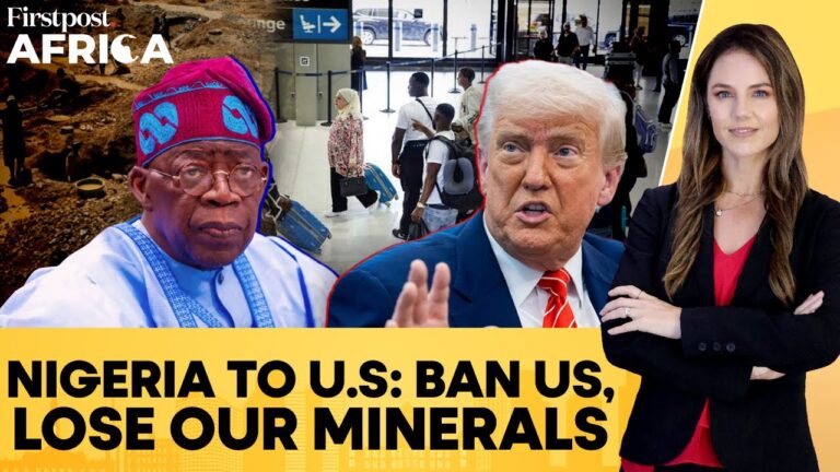 Nigeria Threatens Mineral Trade Retaliation Over US Travel Ban | Firstpost Africa | N18G
