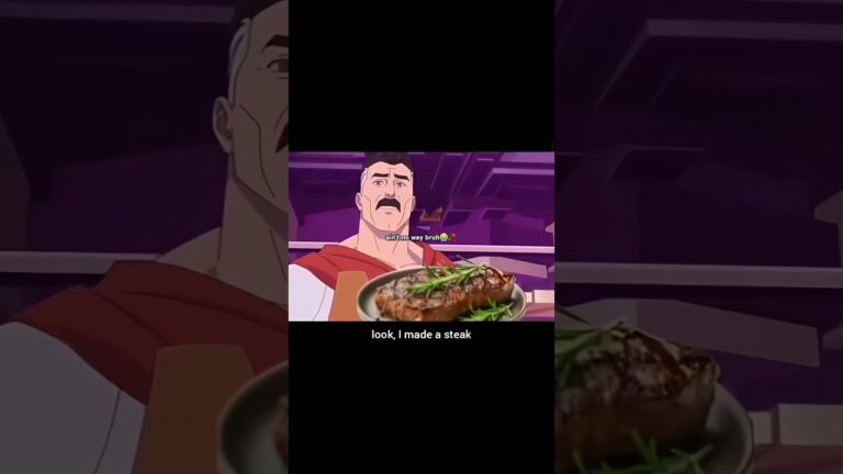 A STEAK #invincible #markgrayson #omniman #amazon #prime #cecil #cartoon #anime #edit #memes