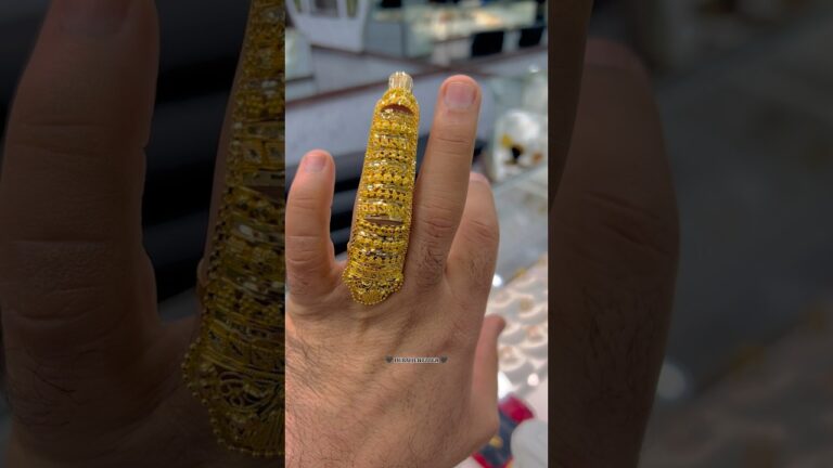 🟥 FULL FINGER RING DESIGN IN GOLD JEWELLERY 🟥 #jewellery #gold #goldjewellery #newgolddesings #22k