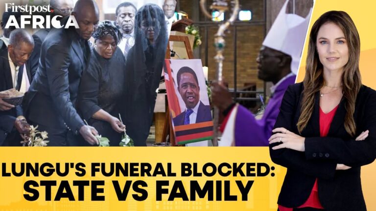 South African Court Halts Former Zambian President Edgar Lungu’s Funeral | Firstpost Africa | N18G