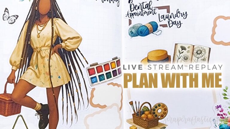 Crafty Planner Queen Art of The Earth B6 Stalogy Plan With Me