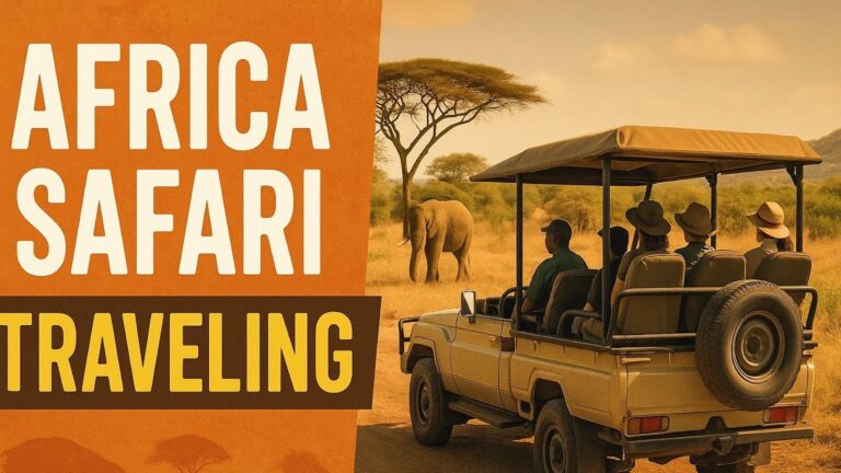 Africa Safari Journey – Lions, Elephants & Wild Landscapes