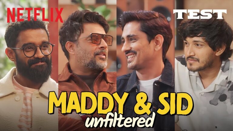 Madhavan & Siddharth on Cinema, Cricket & ROASTS! Ft. Nirmal & Abishek | TEST | Netflix India