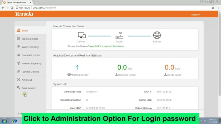 How To Change Tenda N301 Router Wifi Password & Login Password Easily (Tutorial)
