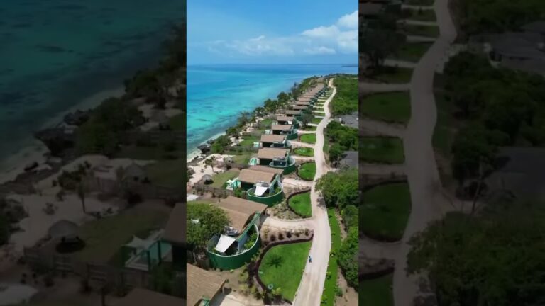 Newly opened hotel in zanzibar in a small island called BAWE ISLAND #zanzibar #tanzania #serengeti