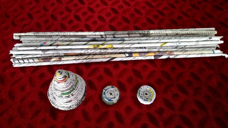 Newspaper Craft Idea | Best out of waste crafts| Art and crafts | All Type Crafts