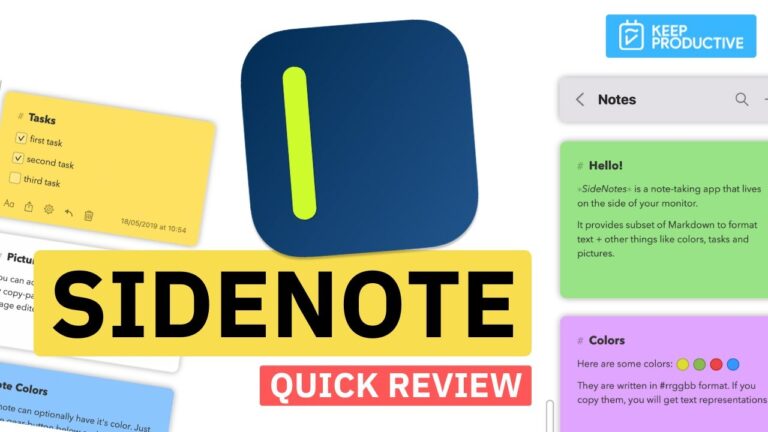 SideNote: Quick Review