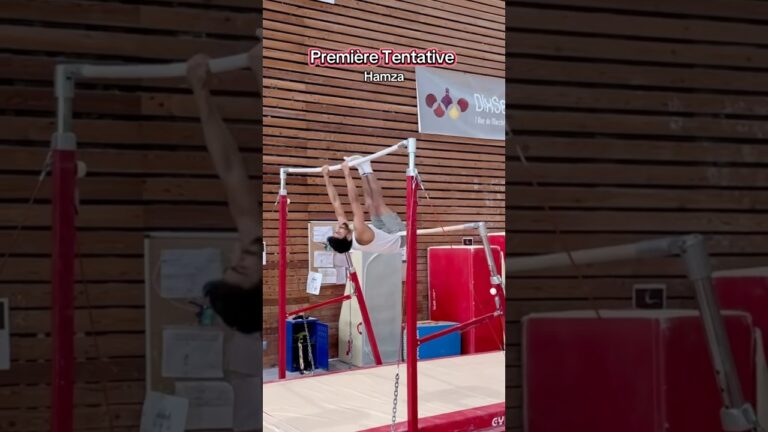 On essaie un élément interdit en Gym 😤🫣 #challenge #gym #gymnastique #gymnasticsbars