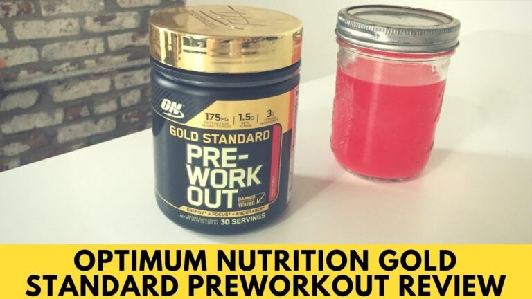 Optimum Nutrition Gold Standard Pre-Workout Review