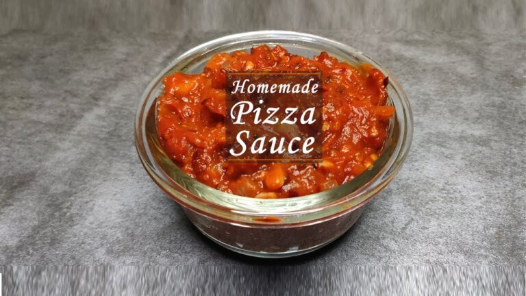 Pizza Sauce Recipe | Homemade Pizza Sauce Recipe | Italian sauce Recipe | How To Make Pizza Sauce