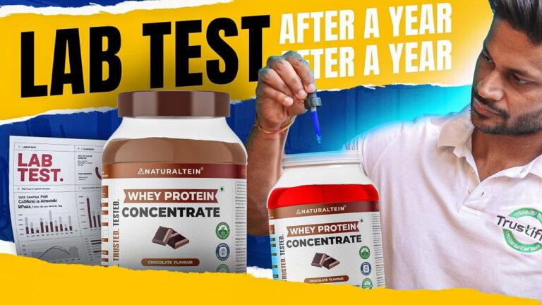 NATURALTEIN WHEY PROTEIN CONCENTRATE || LAB TESTED AFTER 1 YEAR – PASS OR FAIL ?? #review #fitness