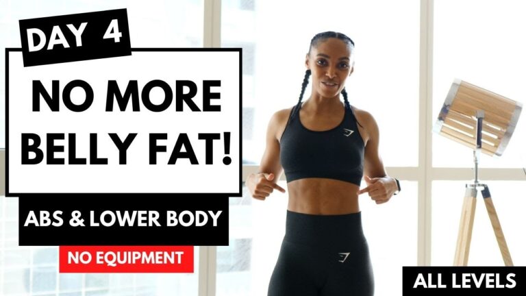 DAY 4 – LOSE WEIGHT – EXERCISES TO LOSE BELLY FAT (14 Day Exercise Challenge)