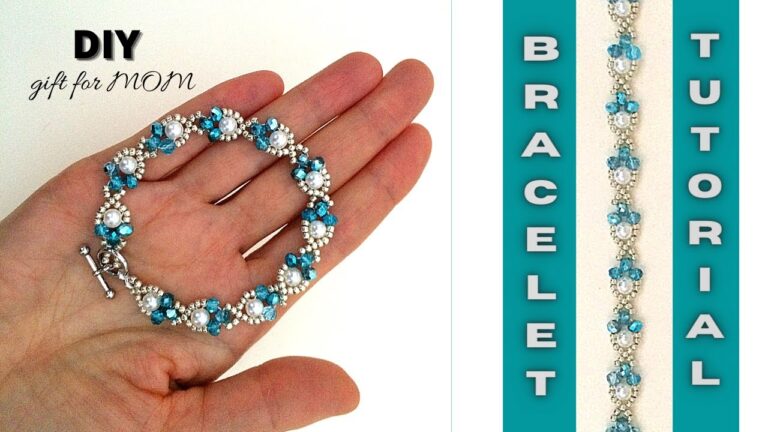 DIY GIFT for your MOM. Birthday gift making for MOTHER. Beading tutorial