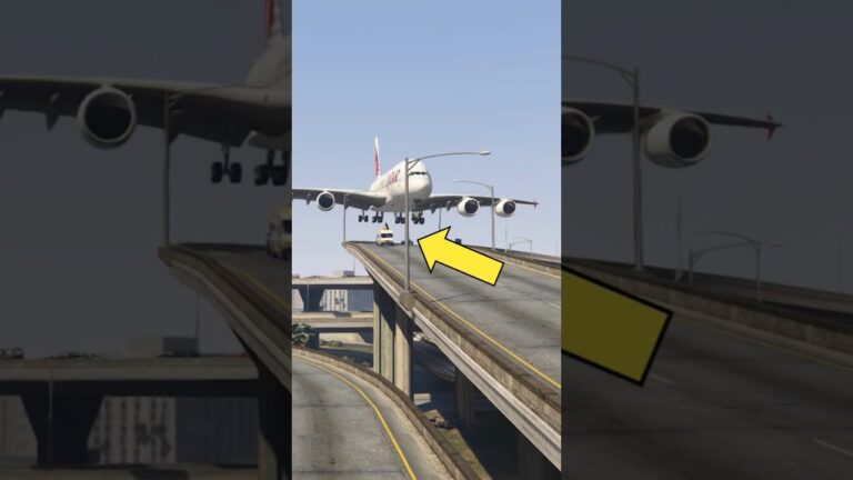 QATAR A380 Mistakenly Land on Highway Bridge