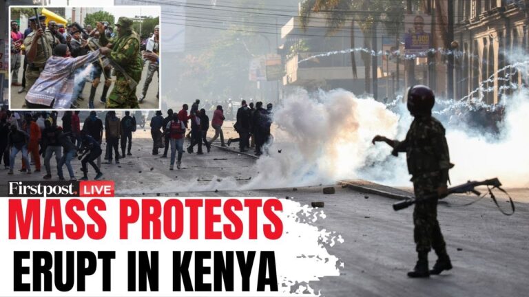 Kenya Protest LIVE: Kenya Police Fire Teargas as Protests Over Blogger's Death Escalate | N18G Mushenee