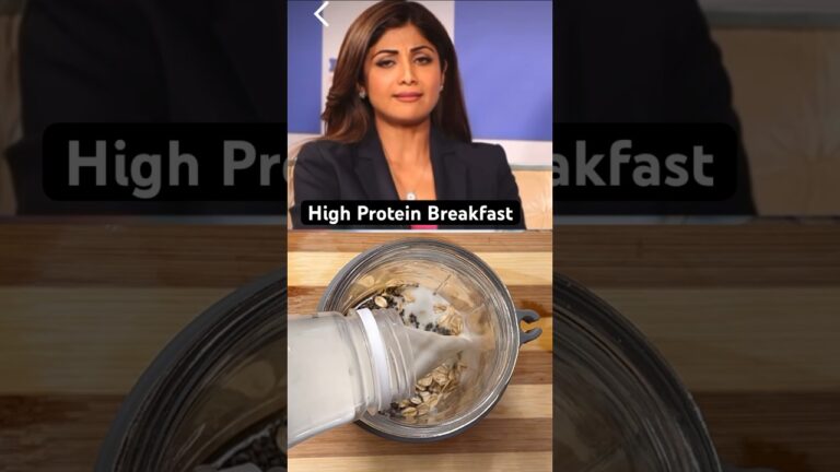 Shilpa Shetty’s High Protein Breakfast Recipe #highprotien #weightloss #shilpashetty #breakfast