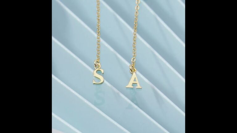 Personalized heart shaped letter pendant necklace(mom gifts)#mom #momgift #motherdaygift