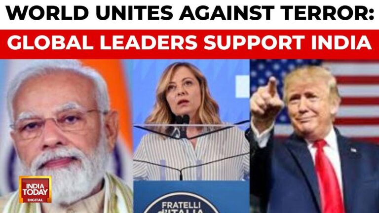 Pahalgam Attack News: 'India-U.S To Fight Terror Together' | World Leaders Condemn J&K Terror Attack