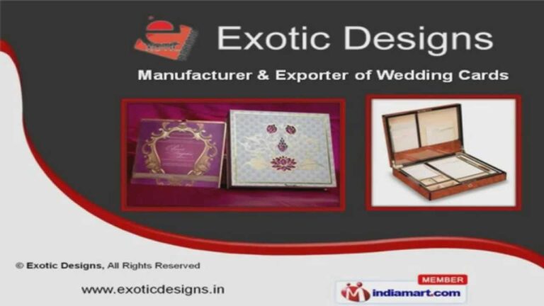 Wedding Cards by Exotic Designs, New Delhi