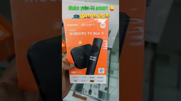 How to convert a Non smart tv to smart tv?New xiaomi Android TV stick and TV Box
