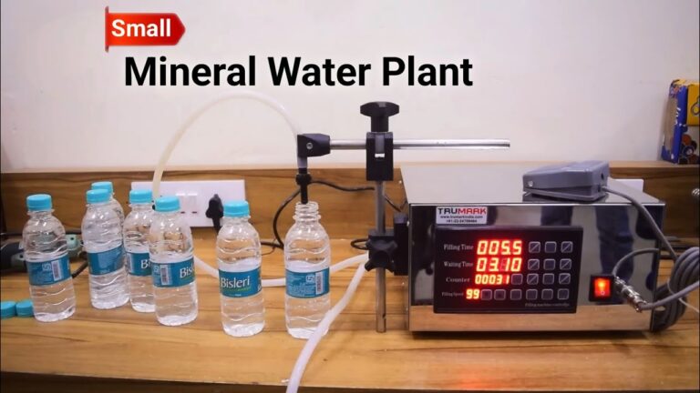 Small Mineral Water Plant | Business Ideas 2025