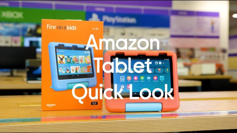 AMAZON Fire HD 8" Kids Tablet (2022) – Quick Look