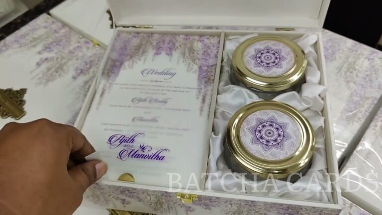 premium wedding card boxes – Best selling wedding invitations