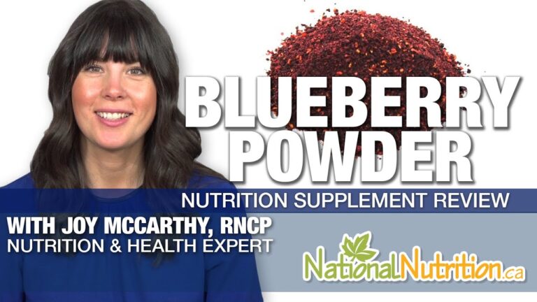 Blueberry Powder Benefits – Antioxidant Fruits – Professional Supplement Review