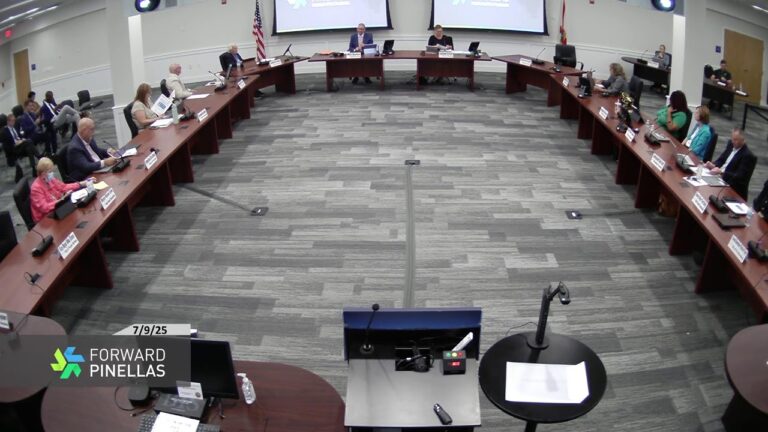 Forward Pinellas Board Meeting 7-9-25