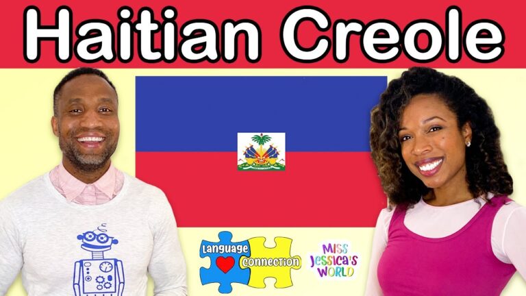 Learn Haitian Creole with guest Michael H. |Greetings & Numbers | Miss Jessica's World