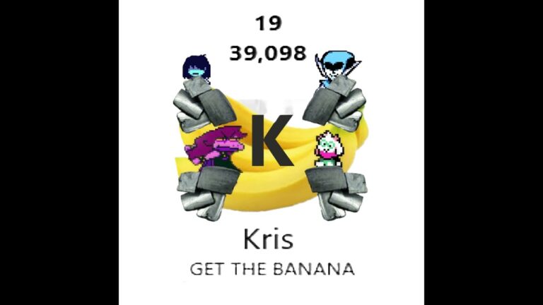 KRIS, GET THE BANANA #ai #memes #music #sunoai #deltarune #usa #usatoday #potassium #banana