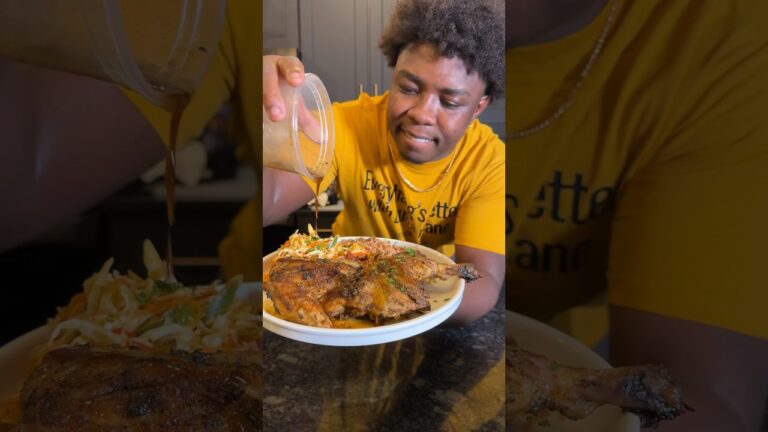 Best #food #haitianfood #cooking #haitianrecipes #foodie Haitian Style Baked chicken 🇭🇹