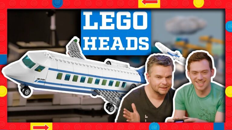 Building a LEGO Airport in Real Life vs. LEGO Worlds – LEGO Heads