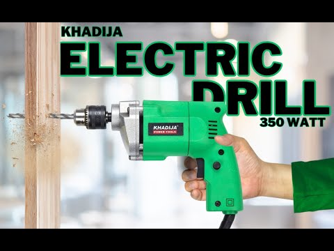 Electric Drill 350 W | Khadija | Power tools | Product overview #unboxing #products #amazon