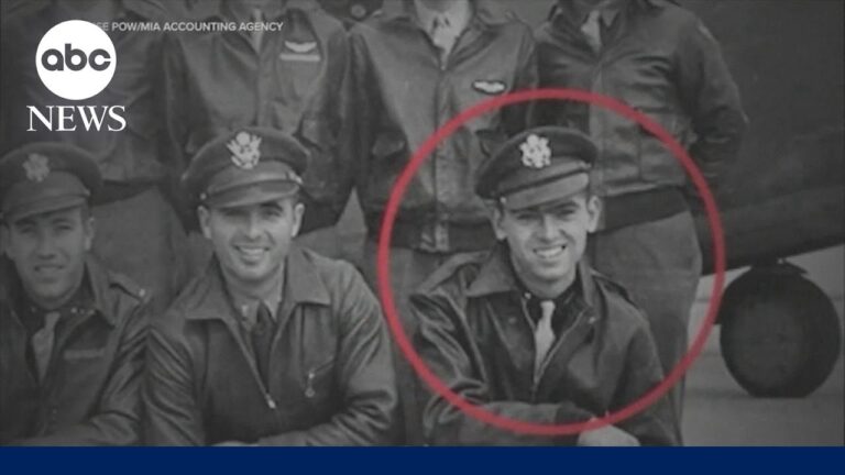 WWII airman returns home 81 years after dying in combat