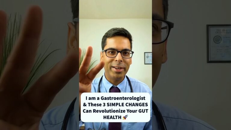 Doctor Explains Top 3 Tips To Fix Your Gut Health 🚀 #healthtips #health