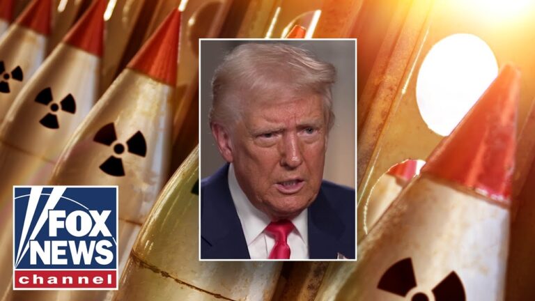 'PROBABLY THE END OF THE WORLD': Trump warns of dangers posed by nuclear weapons
