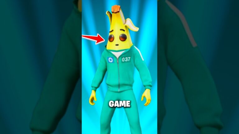 Wo bleibt der Squid Game Peely Skin in Fortnite..?🤔