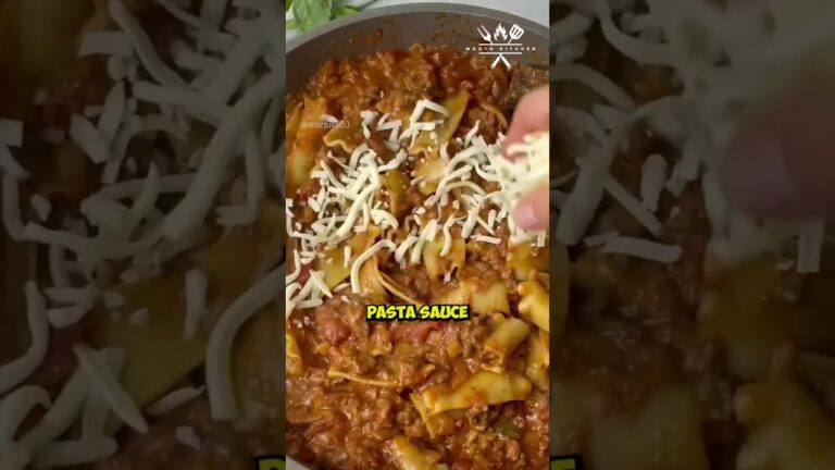 Easy No-Bake Lasagna Recipe | Quick & Easy Dinner.