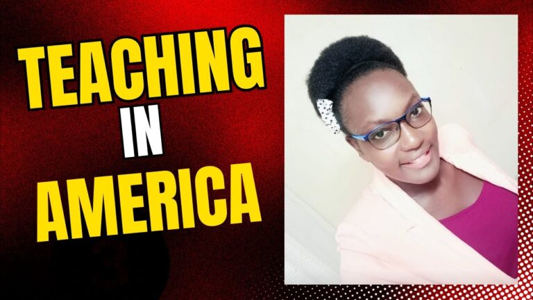 How To TRANSITION From Kenya To America As a TEACHER Mushenee