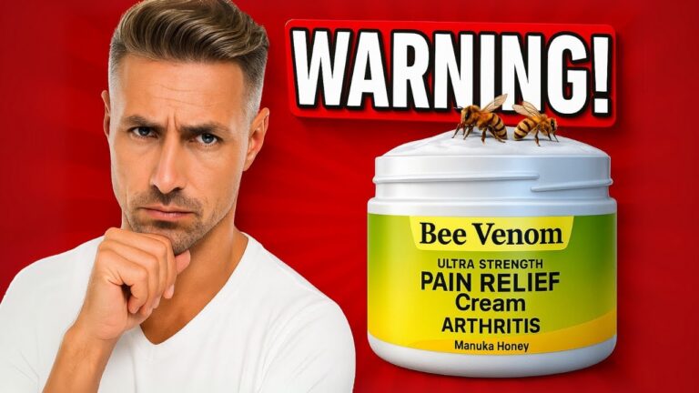 Bee Venom Pain Relief Cream Review 2025: SCAM or LEGIT??