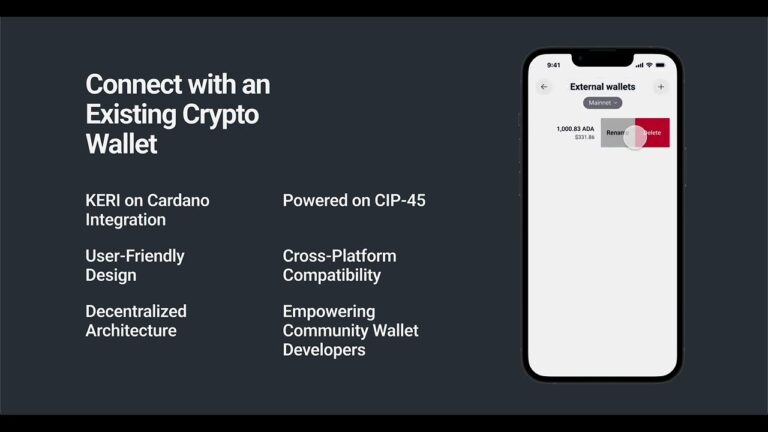 Effortless Crypto Wallet Integration on CF’s Identity Wallet App
