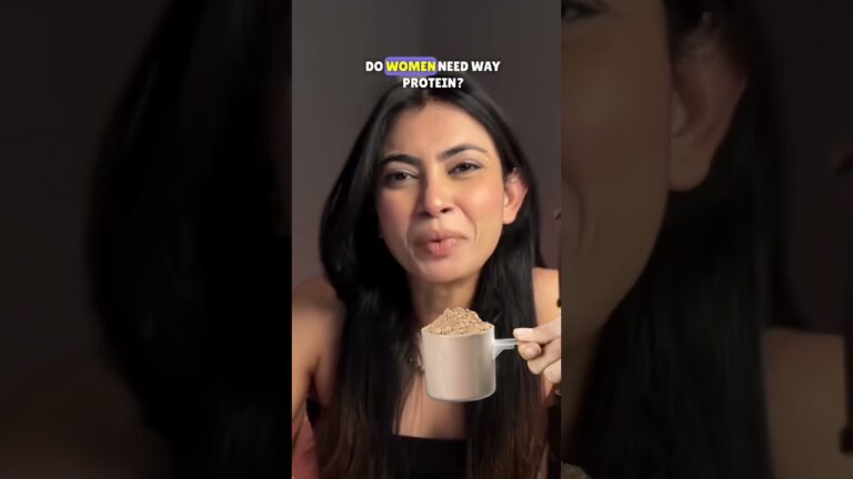 Do women need whey protein?
