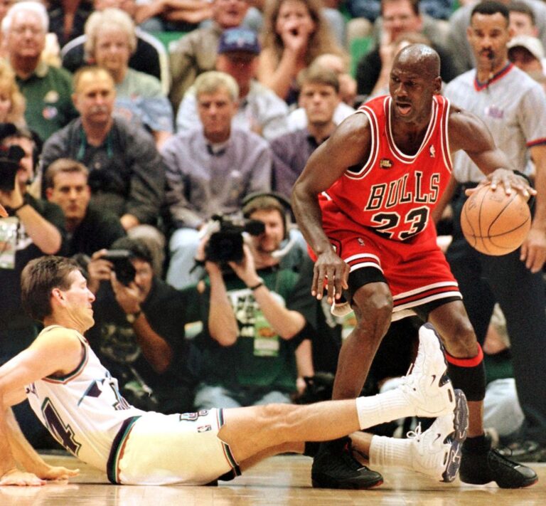 Michael Jordan’s 1998 NBA Finals sneakers sell for a record $2.2 million