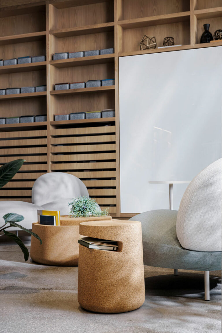 Studio TK Introduces a Trio of Versatile Cork Tables