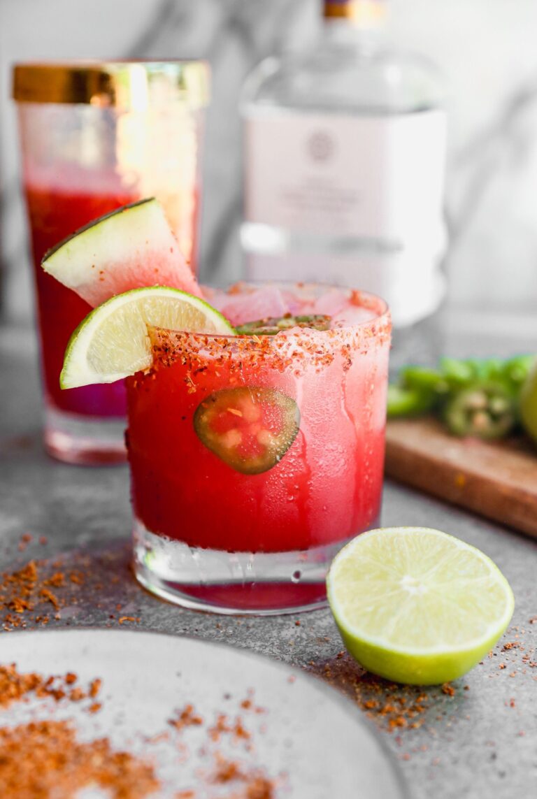 Watermelon Margarita {Single Serving or Pitcher!} – WellPlated.com