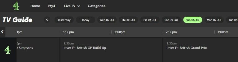 How to Watch the 2025 F1 British Grand Prix on a Free Channel