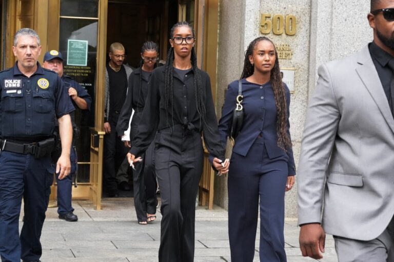 Diddy’s Family Seen Smiling After Sex Trafficking Verdict