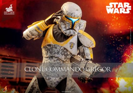 Hot Toys The Clone Wars Clone Commando Gregor (TMS155) 1/6 Scale Figure