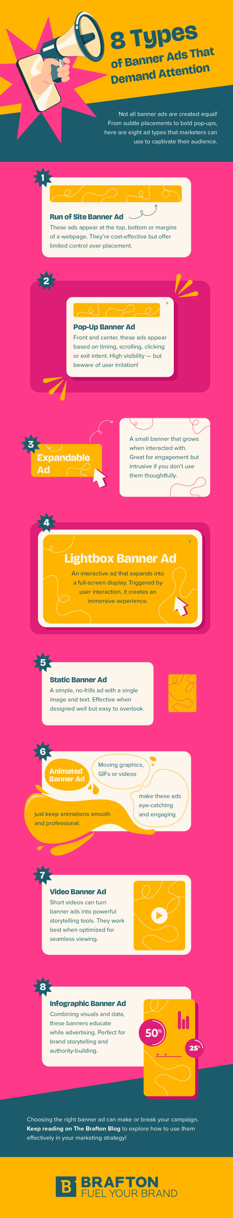 8 Types of Banner Ads — And How To Use Them (Infographic)